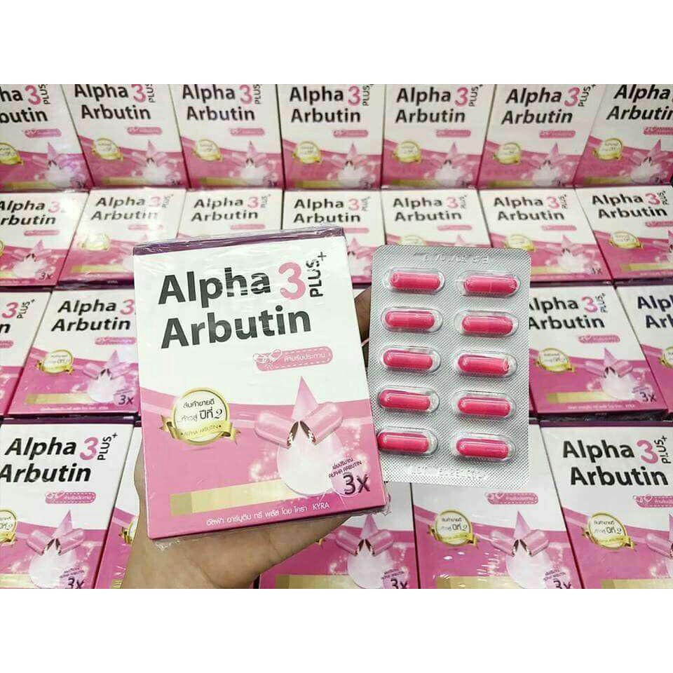 Viên kích trắng da body Alpha Arbutin 3 Plus