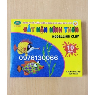 1 hộp đất nặn Mic 10 màu