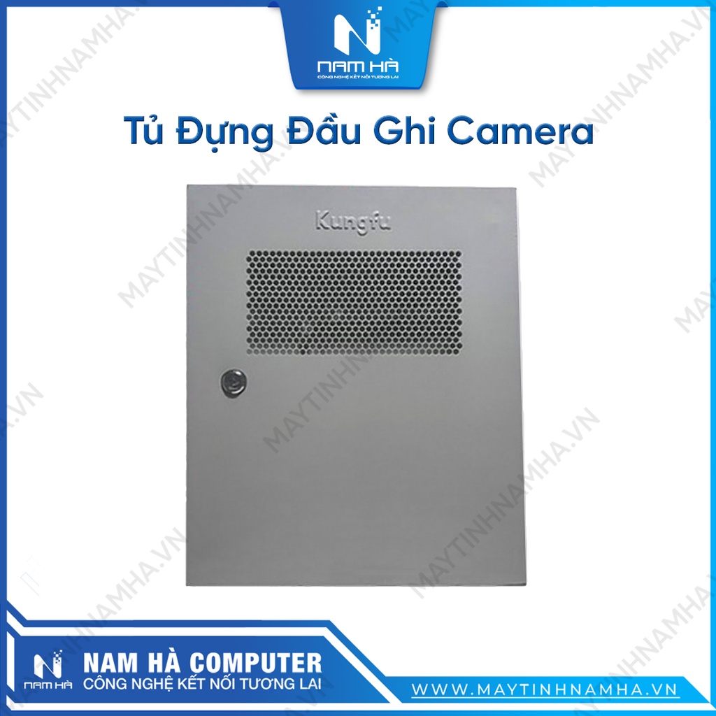 Tủ đựng đầu ghi camera dài 45cm rộng 38cm cao 12cm sơn tĩnh điện, dày dặn chắc chắn