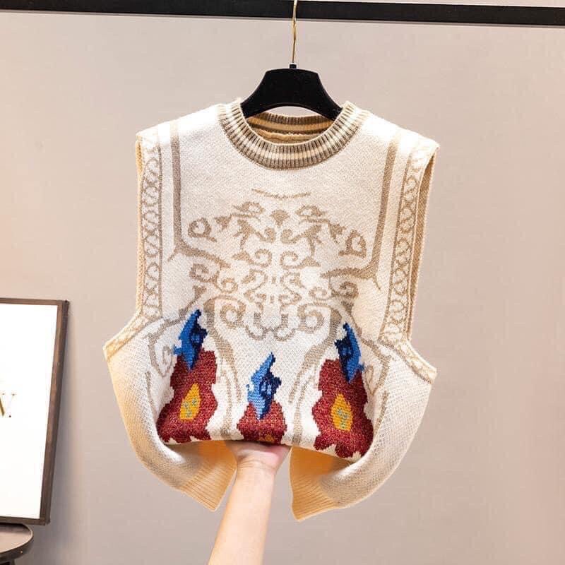 Áo gile len hàng Quảng Châu