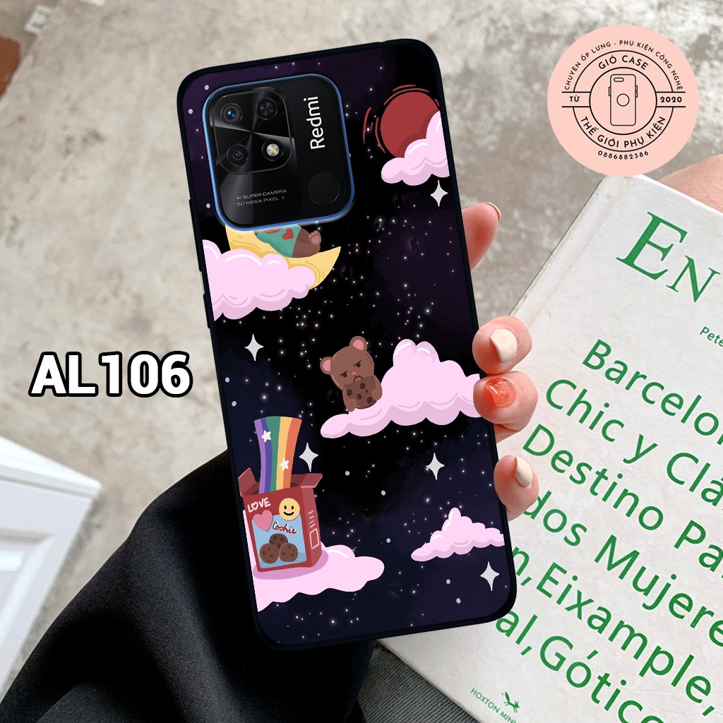 Ốp lưng XIAOMI REDMI 10C, ốp điện thoại nhựa dẻo hình vũ trụ,ngân hà dễ thương