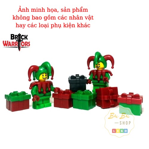 BrickWarriors - Phụ kiện cho nhân vật chú hề