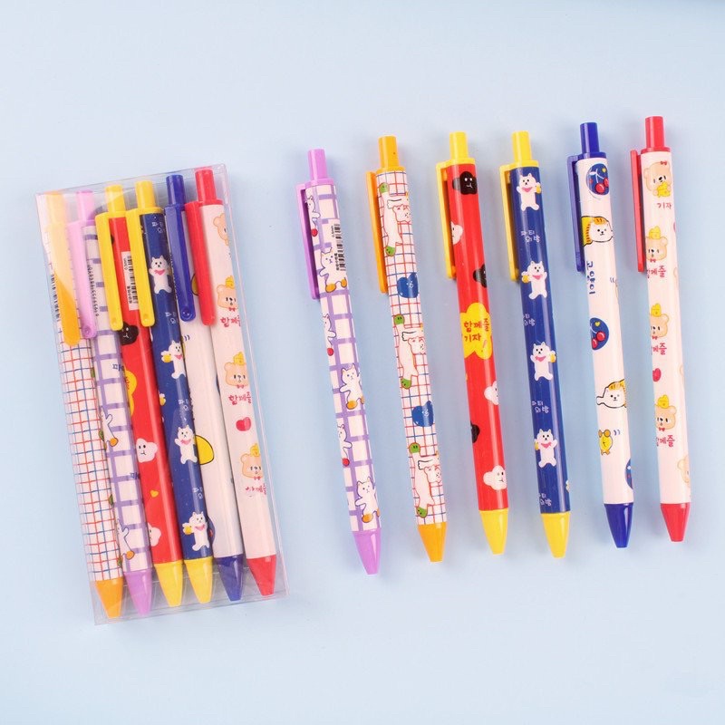 Bút bi bấm dễ thương