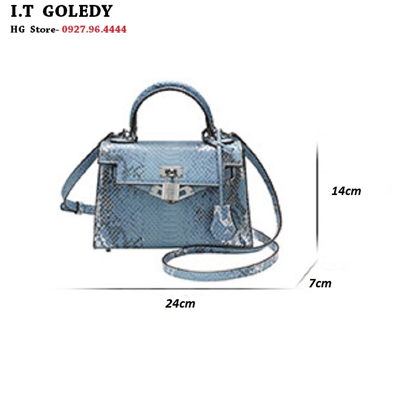 Túi Xách Nữ Cao Cấp GD GOLEDY Full BOX GD01 Size Nhỏ ( Bảo Hành 12 Tháng)