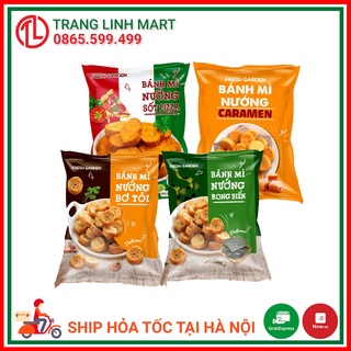 Bánh mì nướng Fresh Garden gói 52g (đủ vị)