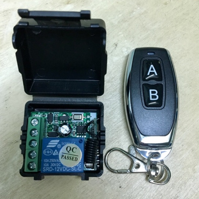 ✅Bộ điều khiển tín hiệu từ xa 433Mhz xa 100m 12v 1 kênh on/off. Chế điều khiển bơm nước từ xa cho thợ điện lạnh