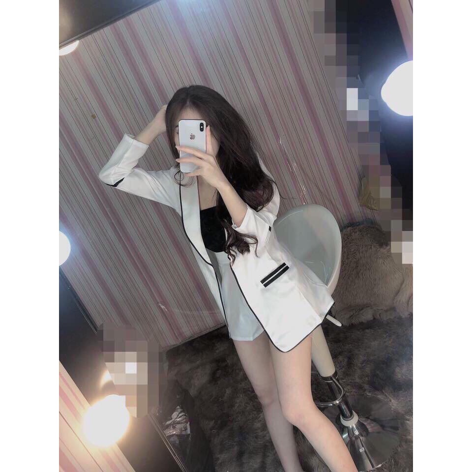 Sét vest đùi nữ chất vải mịn mềm kèm hình thật