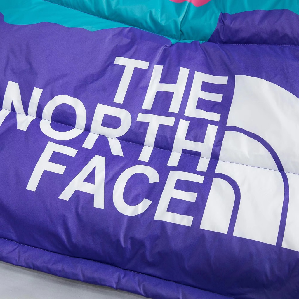 Áo Khoác The North Face Màu Neon Thời Trang Mùa Đông Cá Tính Cho Nam Và Nữ