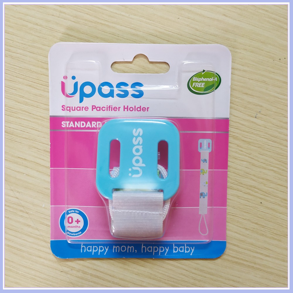 Dây đeo ty ngậm Upass (loại kẹp)- chống rơi đồ cho bé