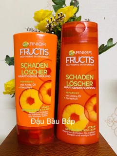 Cặp dầu gội Garnier Fructis
