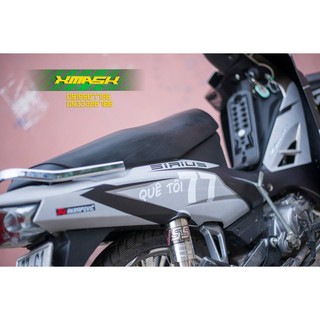 Tem Xe Yamaha Sirius Mẫu Monster