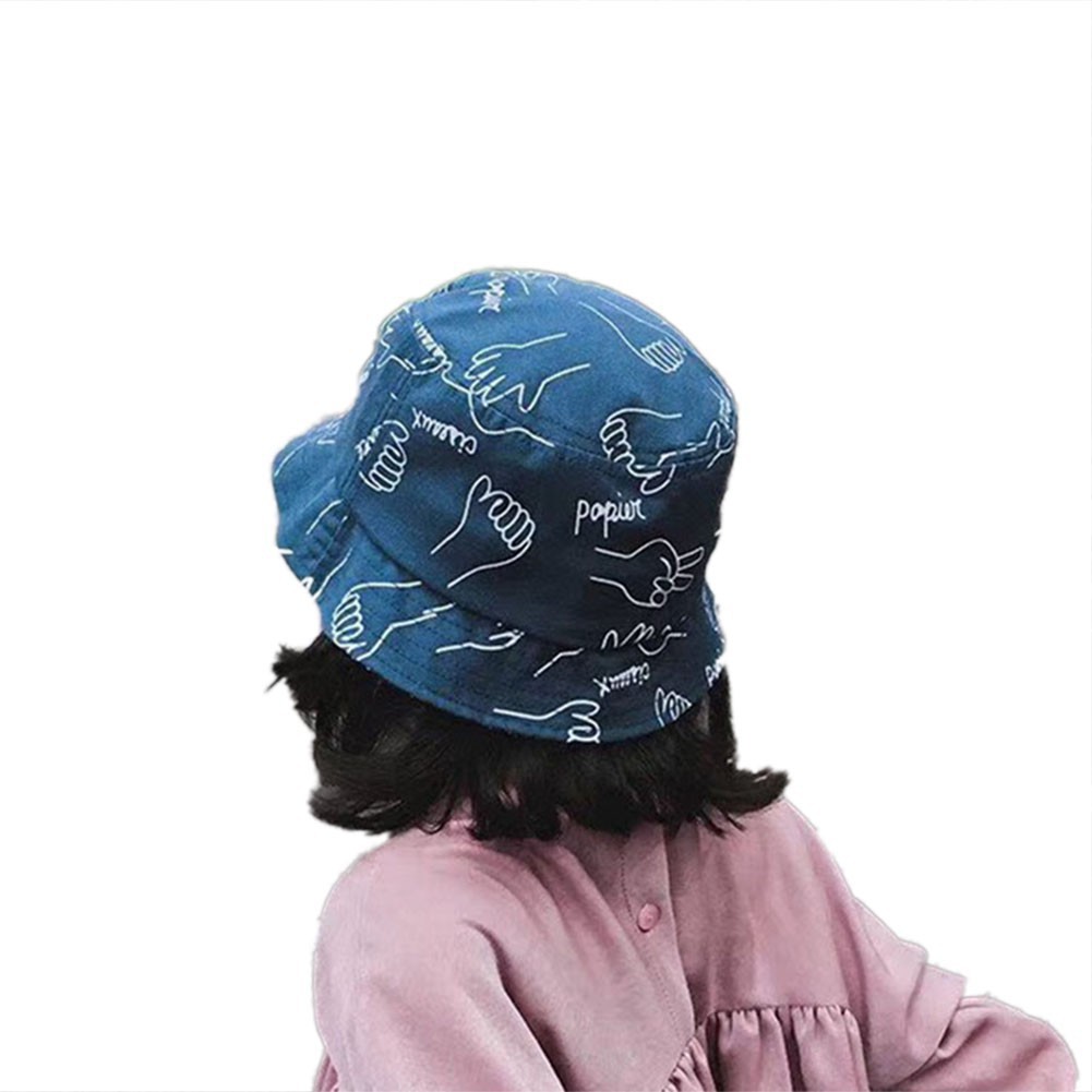 Mũ vành tròn in hình ngộ nghĩnh đáng yêu cho bé