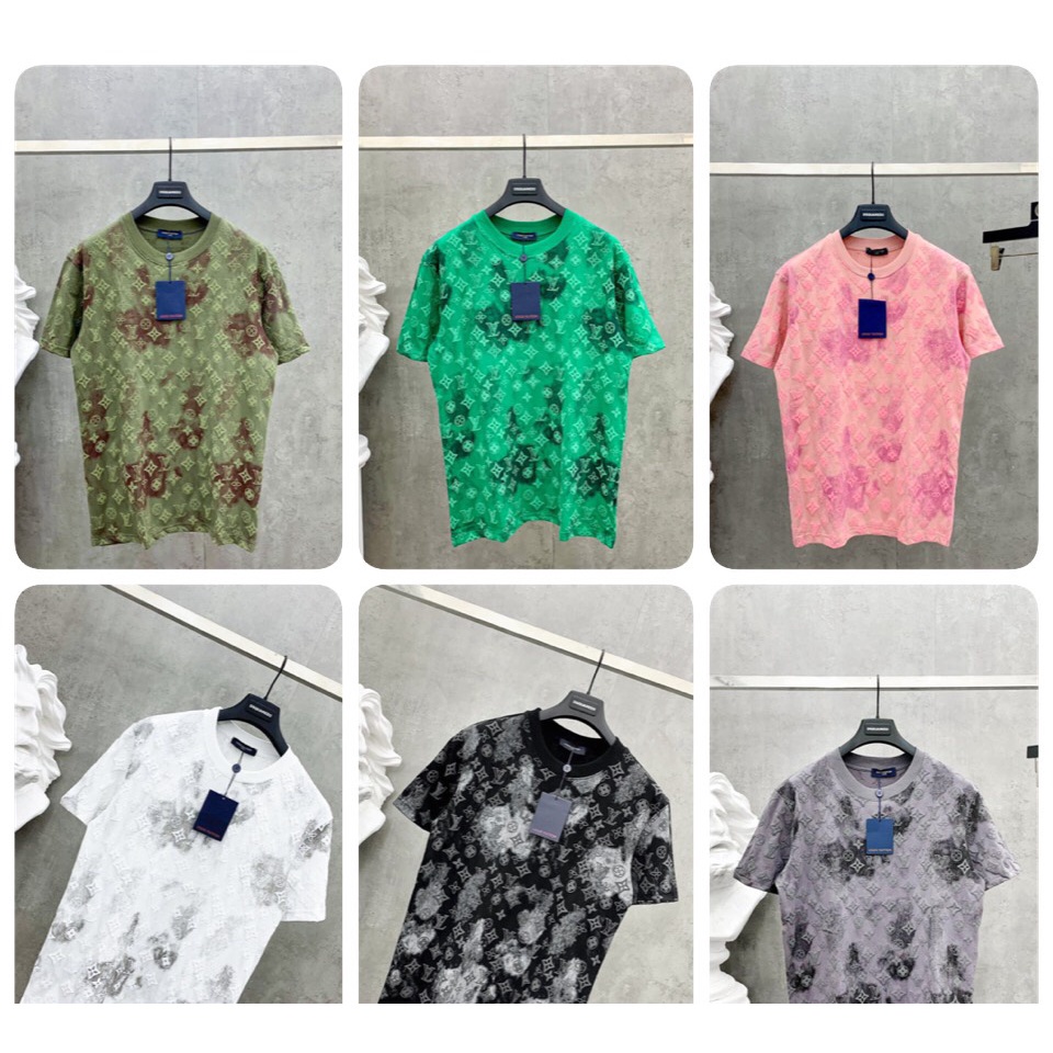 Áo Phông Nam LV Hoạ Tiết Nổi Vải Cotton Mát Mịn - Áo Phông LV Nam Nữ Cao Cấp [ KaKy Store ] | BigBuy360 - bigbuy360.vn