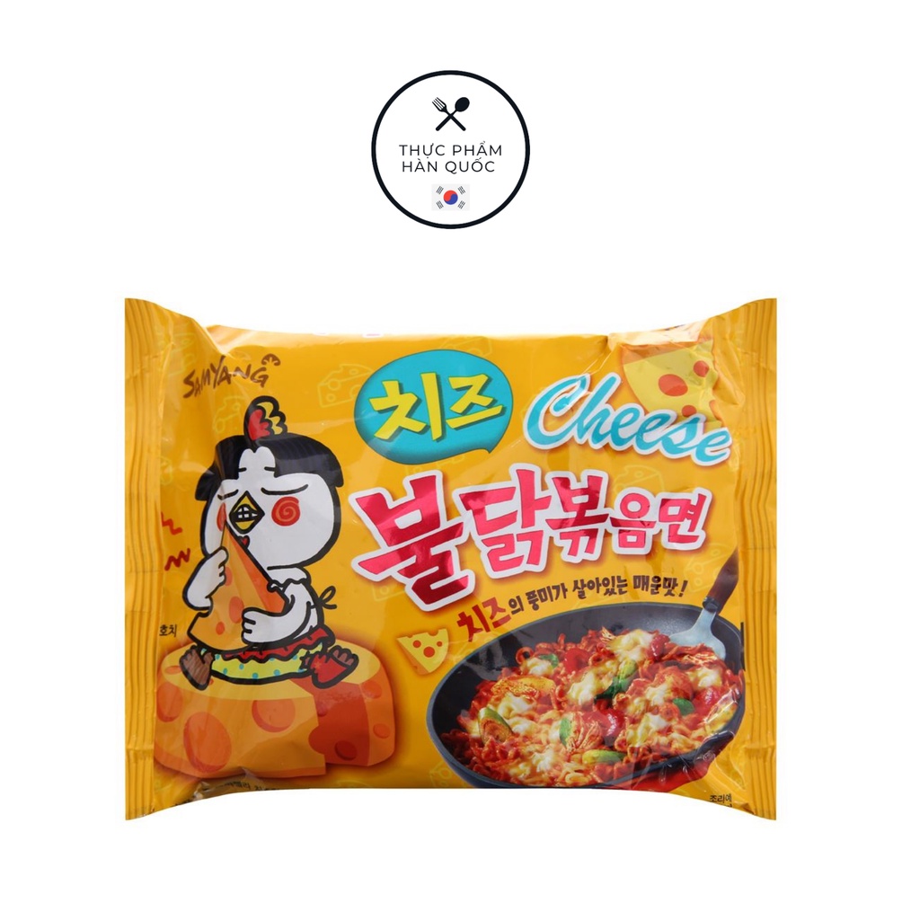 Mì Khô Gà Cay Phô Mai Samyang Hàn Quốc 140g