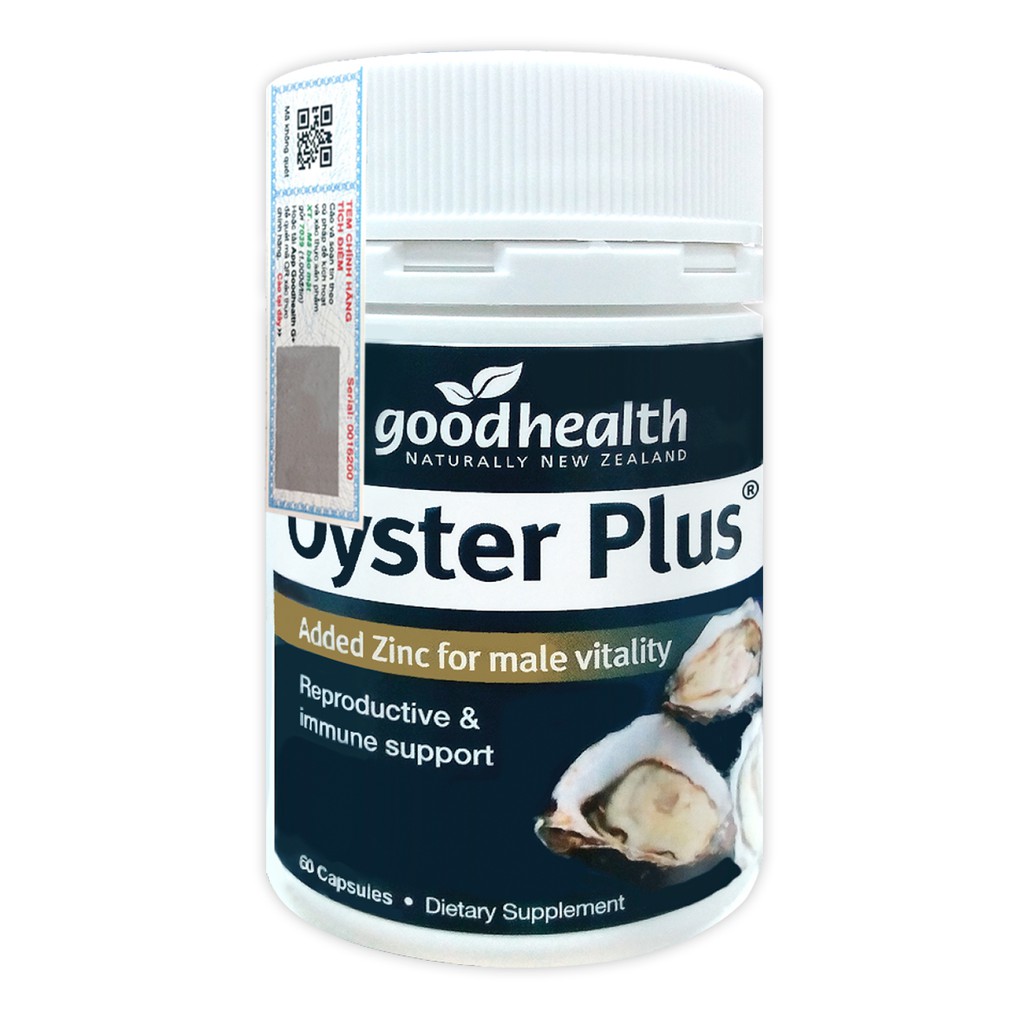 Tinh chất hàu Goodhealth Oyster Plus - Lọ 30-60 viên