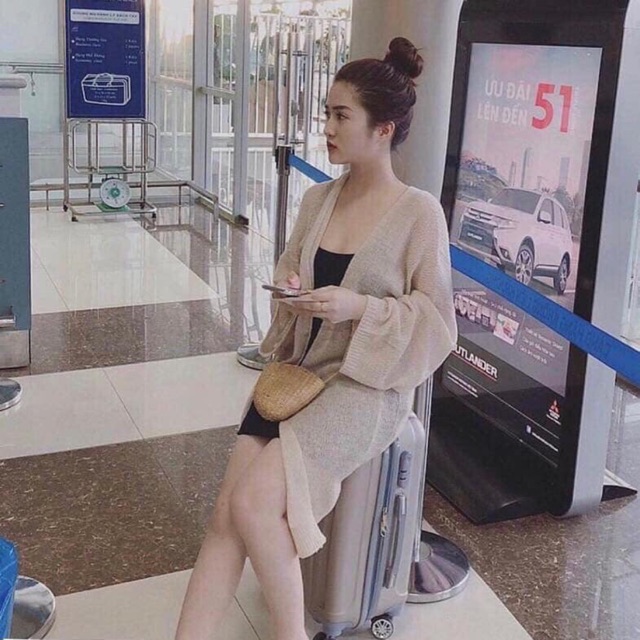 Áo cadigan mỏng