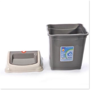 THÙNG RÁC LẬT SONG LONG 60L