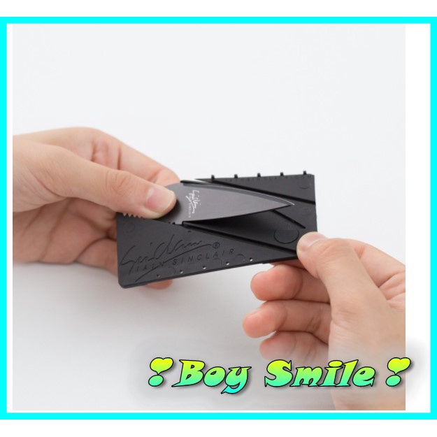 Dao gấp, dao xếp bỏ túi bỏ ví đi phượt hình chiếc thẻ ATM