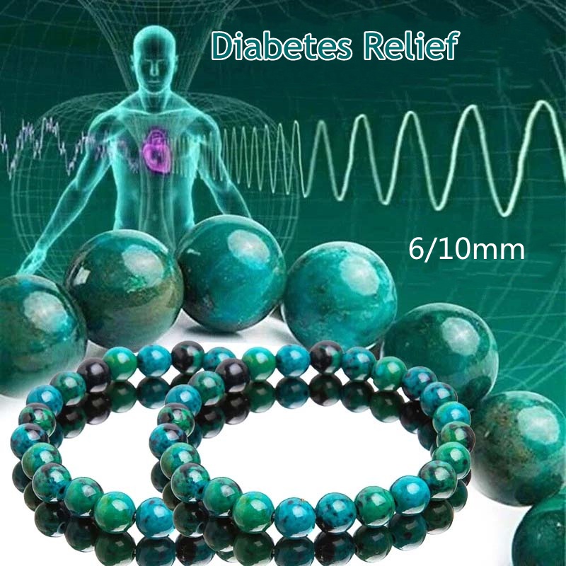 Vòng tay chuỗi hạt 6/10mm thời trang cho nam nữ