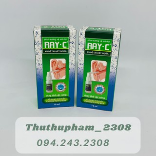 Ray -C Xịt vệ sinh tai - Khỏe tai hết ngứa