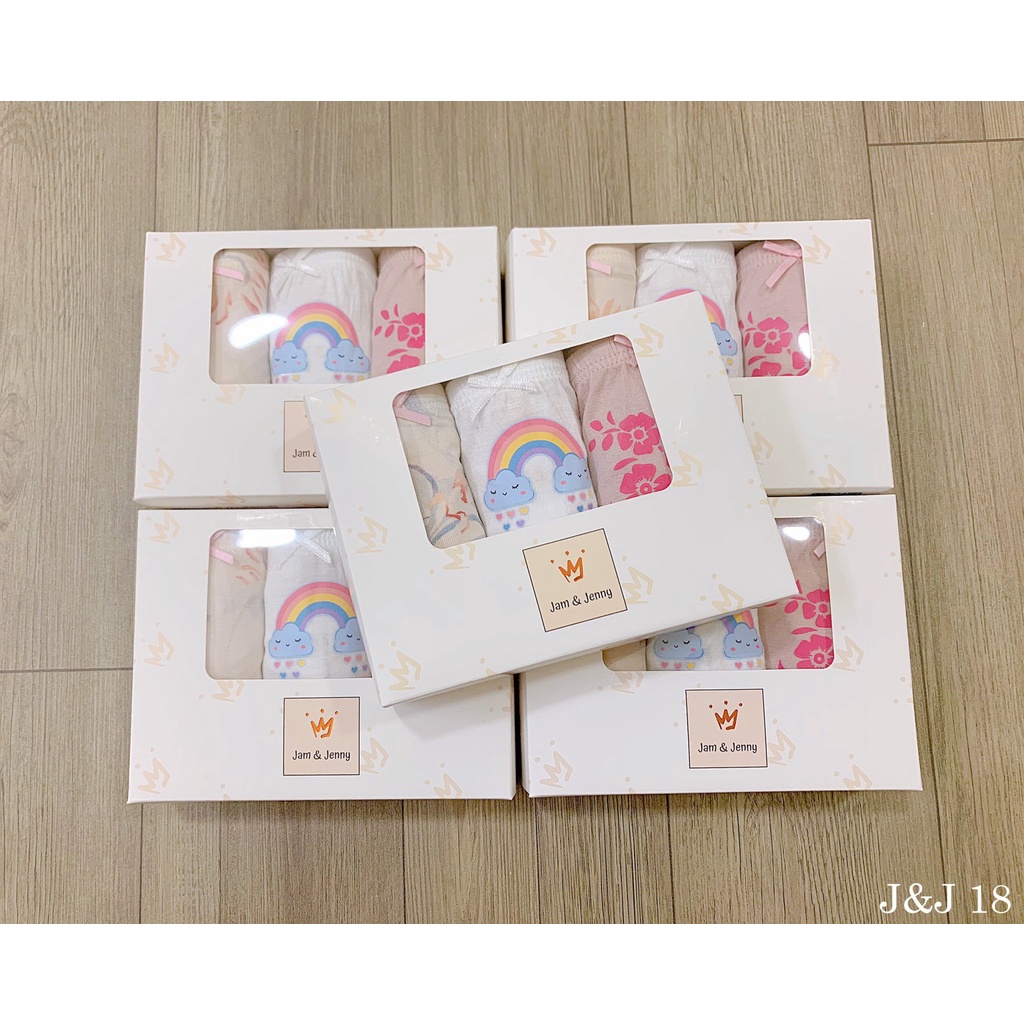 Set 3 quần chip đùi Jam & Jenny, hàng Việt Nam xuất Hàn cực xinh cho bé gái * Bigbaby Shop Q2