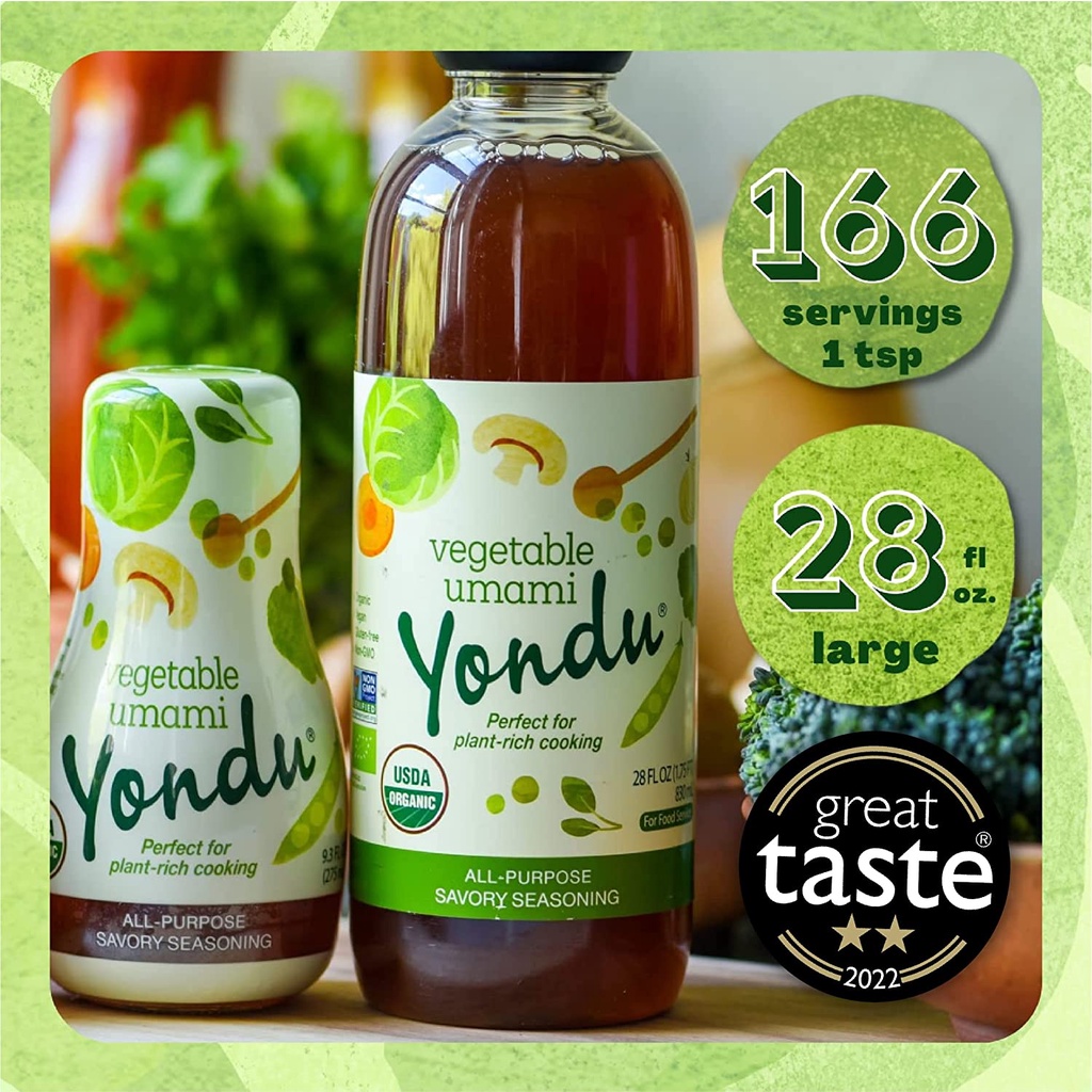 Nước Cốt Gia Vị Từ Rau Củ Hữu Cơ Thuần Chay Organic Vegetable Umami Yondu