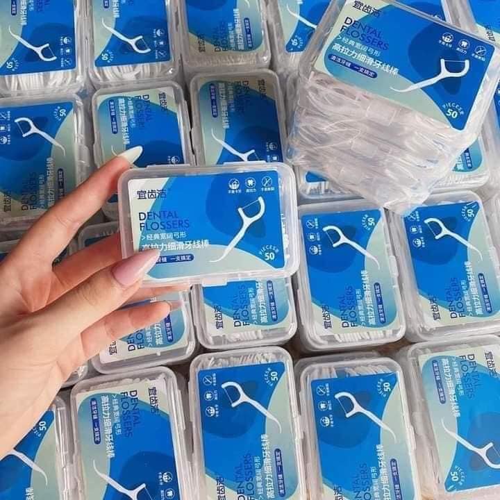 Tăm chỉ nha khoa vệ sinh răng