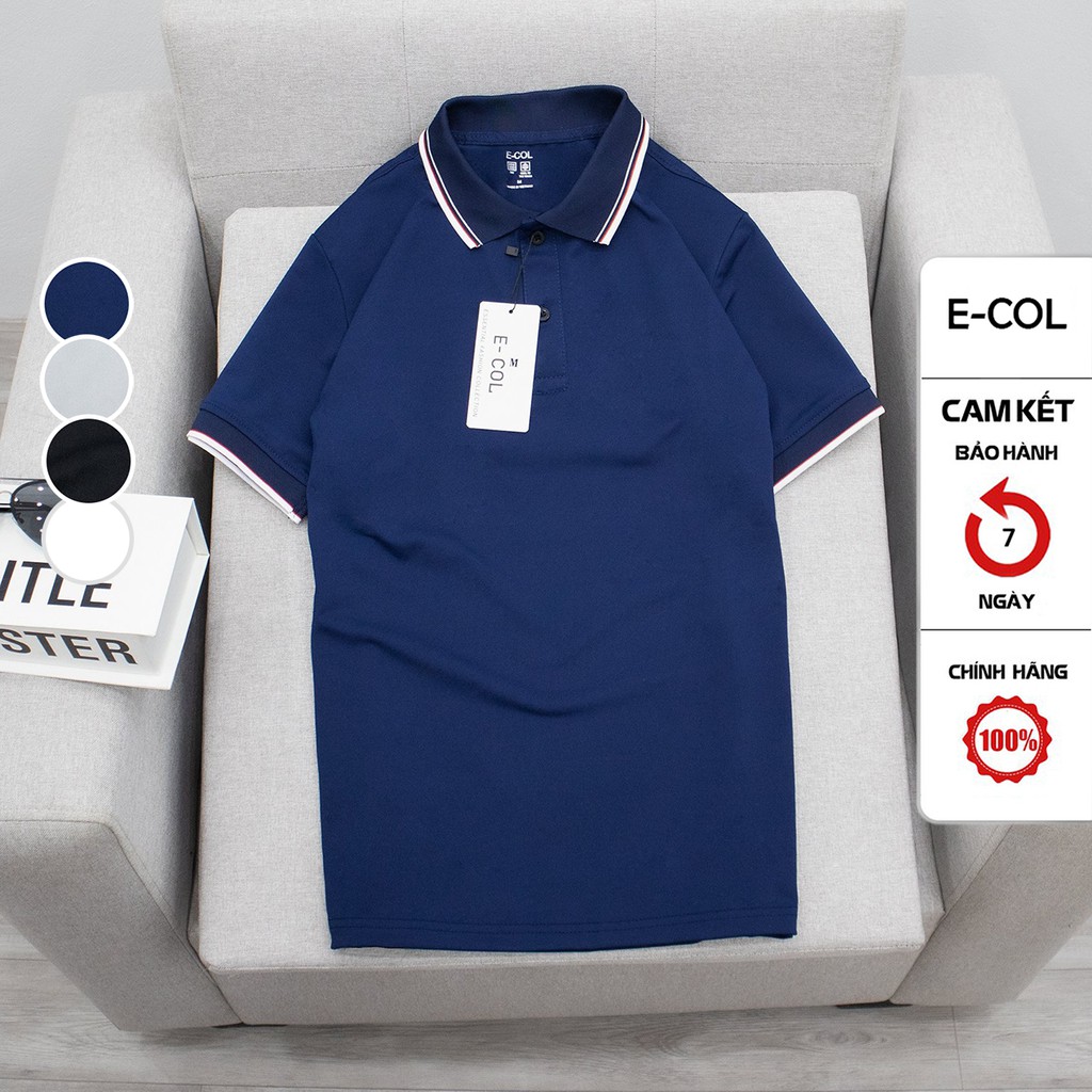 [Giảm giá 50%] Áo thun Polo nam trơn cổ bẻ vải cá sấu Cotton (45-85kg) | BigBuy360 - bigbuy360.vn