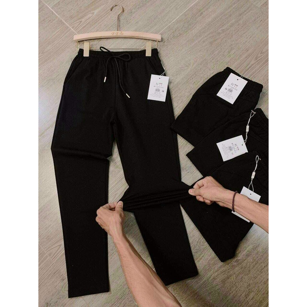 Quần baggy thần thánh vải umi hàn dành cho nữ-