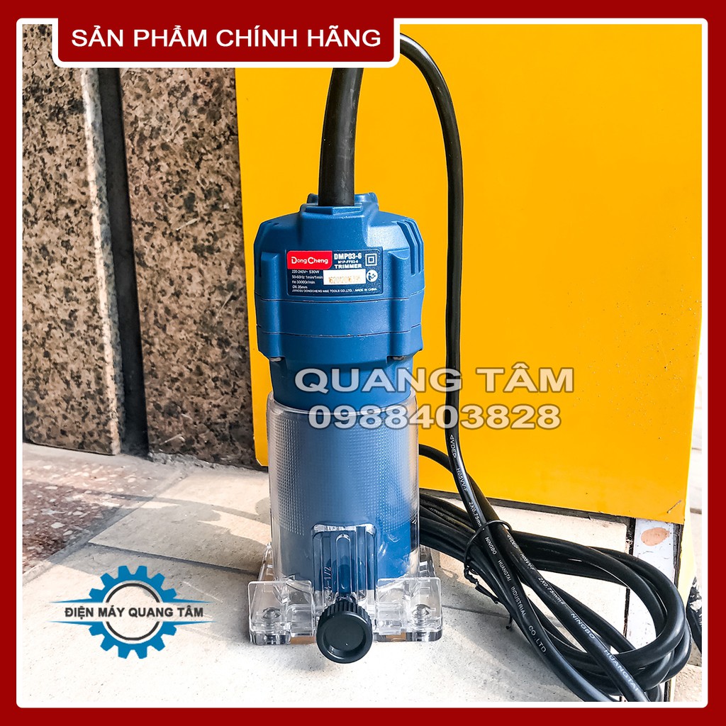 Máy Soi Mộng (Phay Alu Phay Gỗ) Dongcheng DMP03-6 [Chính Hãng]