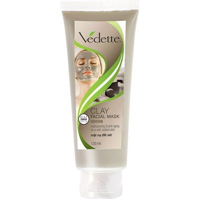 Mặt Nạ  Đất Sét Đỏ-Vendette-120ml