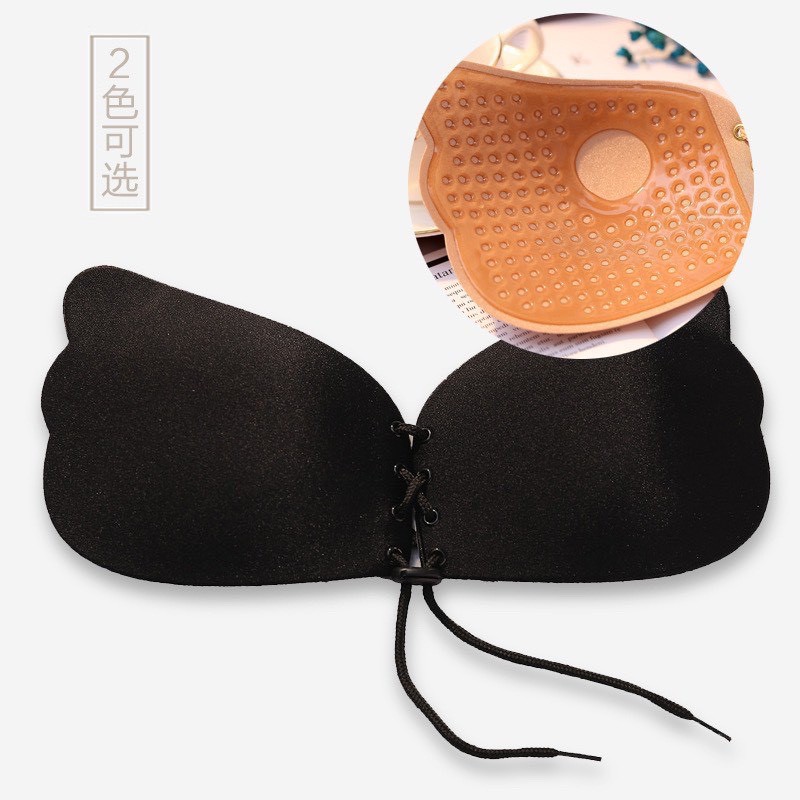 Miếng Dán Ngưc Cánh Tiên 💖 FREESHIP 💖 Áo Ngực Dán Tạo Khe Có Dây Rút Nâng Ngực A0124 | BigBuy360 - bigbuy360.vn