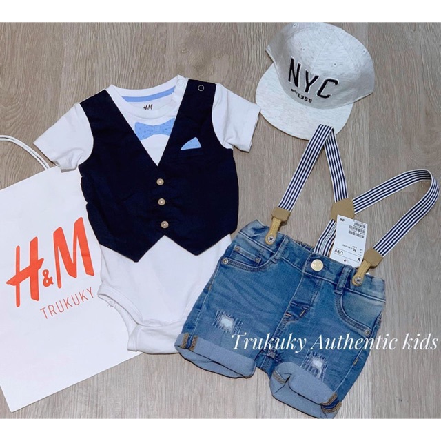 Yếm Jean H&M auth