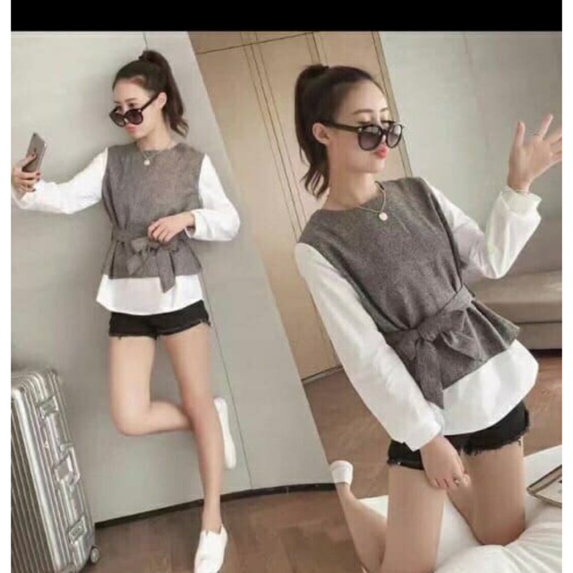 Com bo 10 áo sơ mi pha muối tiêu