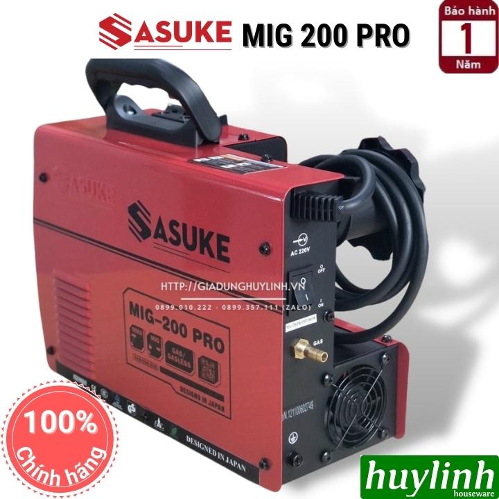 Máy hàn 3 chức năng Sasuke MIG 200 PRO - Tặng cuộn dây 1kg [sử dụng cuộn 1 - 5 kg]