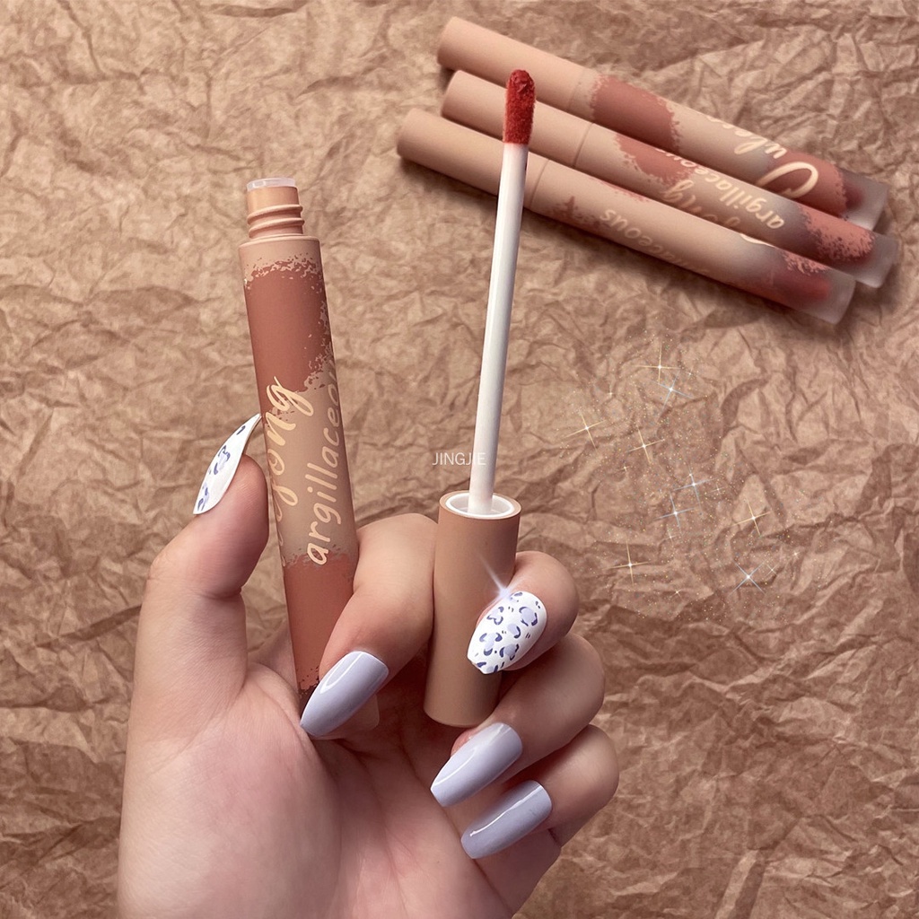 [Hàng mới về] Son môi dòng phô mai tông lì mịn như nhung chống thấm nước lâu phai màu