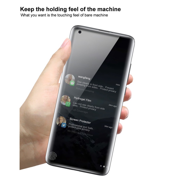 Imak Kính Cường Lực Bảo Vệ Màn Hình Chống Nhìn Trộm Cho Xiaomi Mi 10s Mi10S