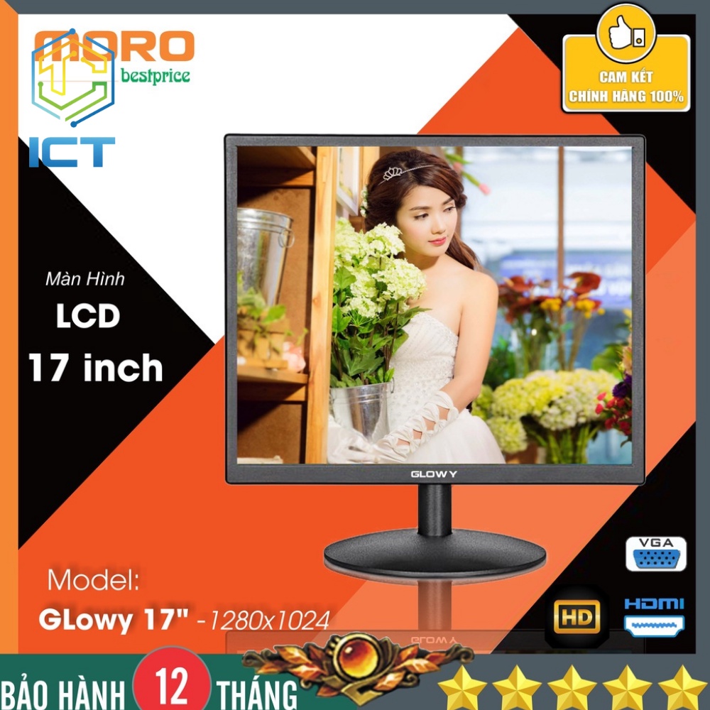 Màn hình LCD GLowy 17/19/20/22 inch Mới 100% Full Box Chính Hãng 100%