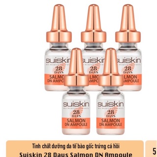 Tế Bào Gốc Từ DNA Cá Hồi Suiskin Salmon DN Ampoule ( Chính hãng)