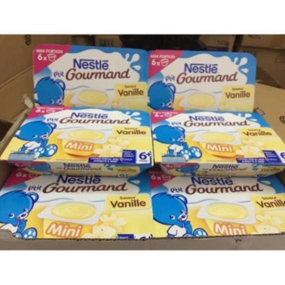 Váng Sữa Nestle Pháp 6 Hộp Cho Bé Từ 6 Tháng Mẫu Mới [HSD T10/2022]