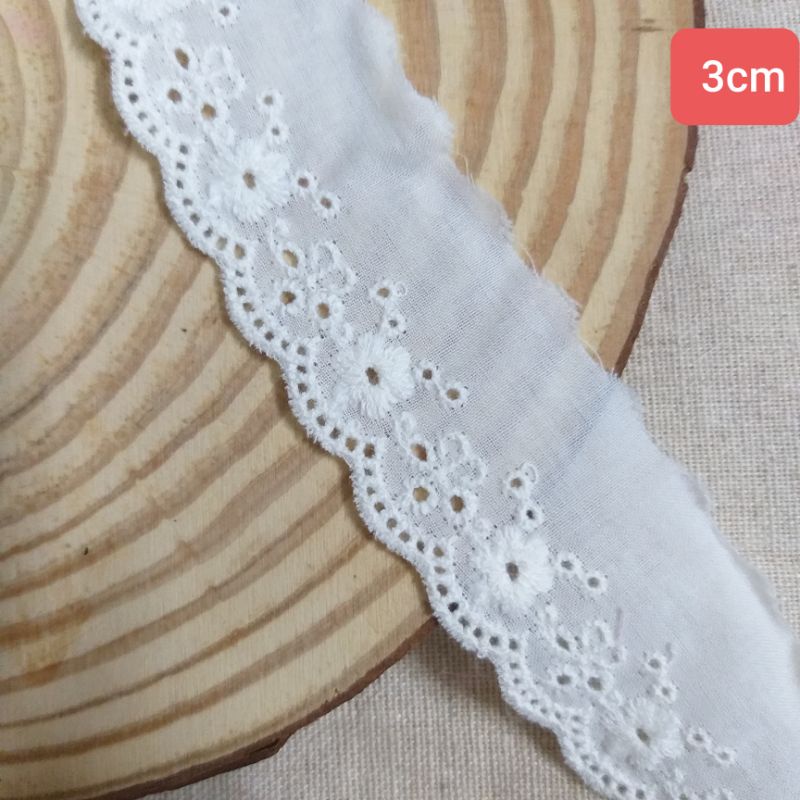 Ren thô boi , màu trắng , size 2.2cm đến 4.7cm