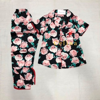 🌹🌹🌹 Đồ bộ quần dài hoa hồng 🌹🌹🌹