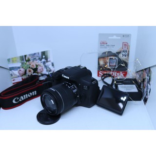 Máy ảnh canon 750D kèm ống 18-55mm is STM