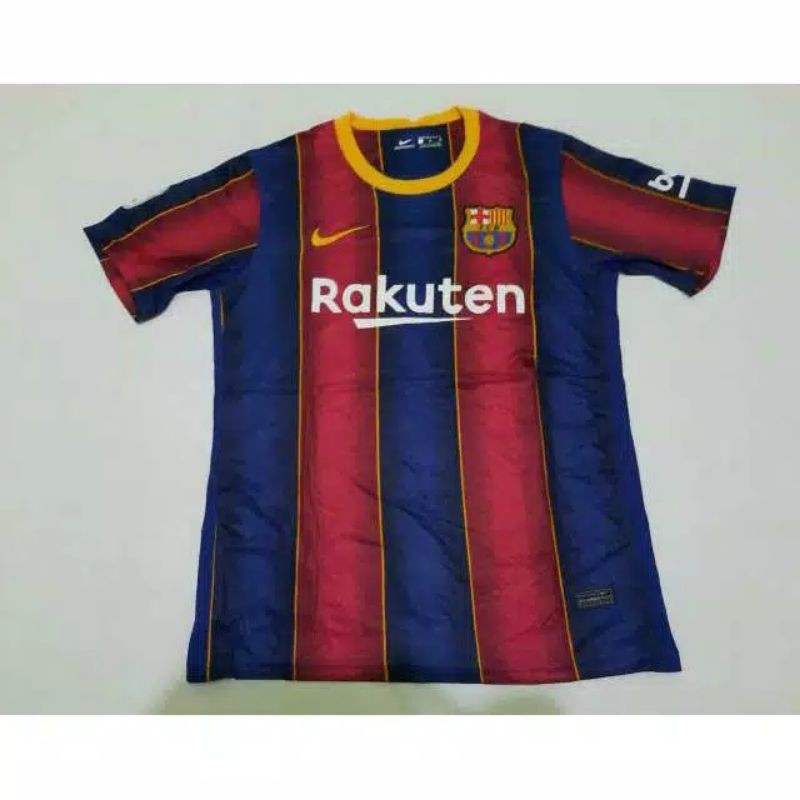 Áo Thun Jersey Barcelona Barca Chính Hãng 2021 Go