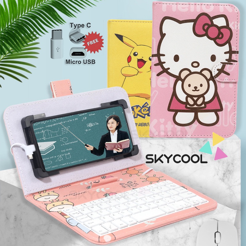 Bàn Phím Điện Thoại 4-8inch Android OTG Tablet