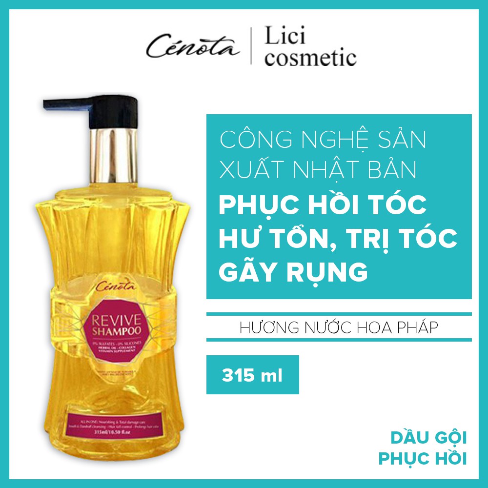 Dầu gội đầu Revive phục hồi tóc 315ml, dầu gội đầu dưỡng tóc chắc khỏe