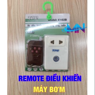 Bộ Remote điều khiển từ xa X102B (Dùng cho máy bơm, máy nước nóng...) loại tốt