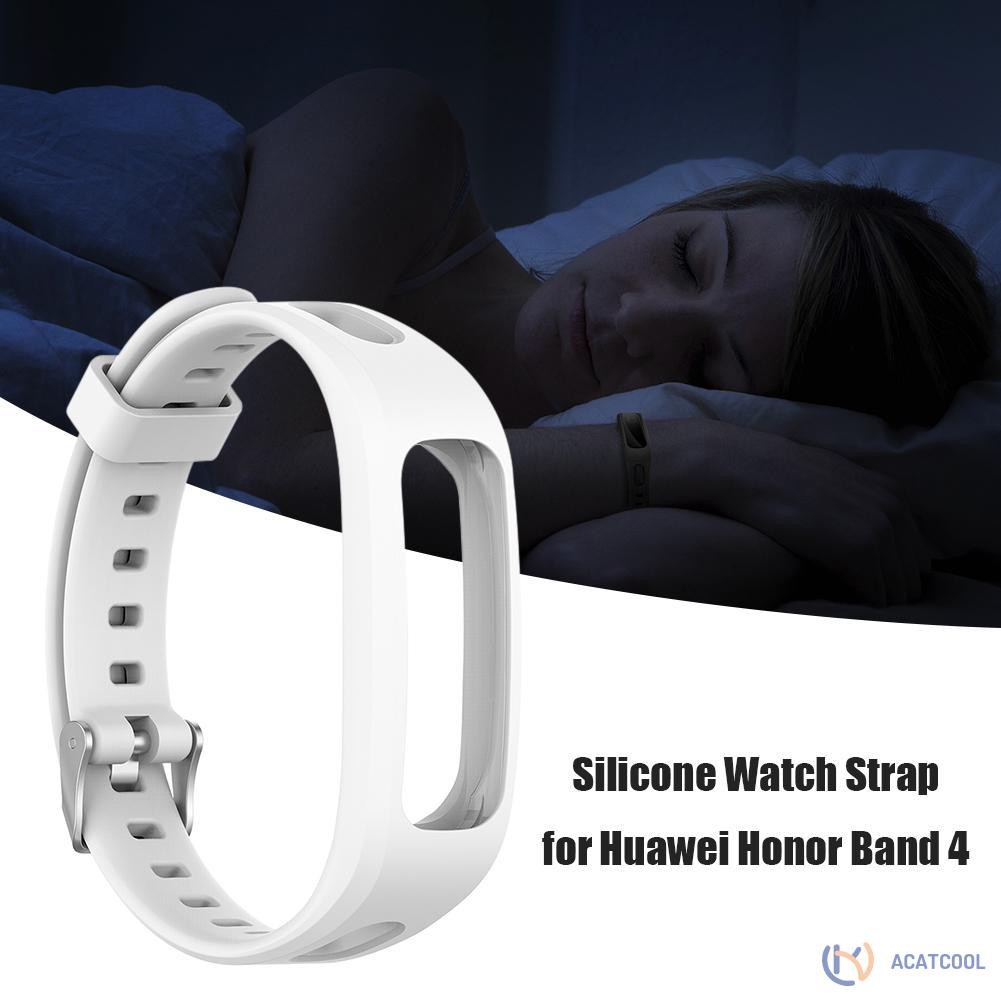 Dây Đeo Silicone Cho Đồng Hồ Thông Minh Huawei Honor Band 4 Running Version / Huawei Band 3e