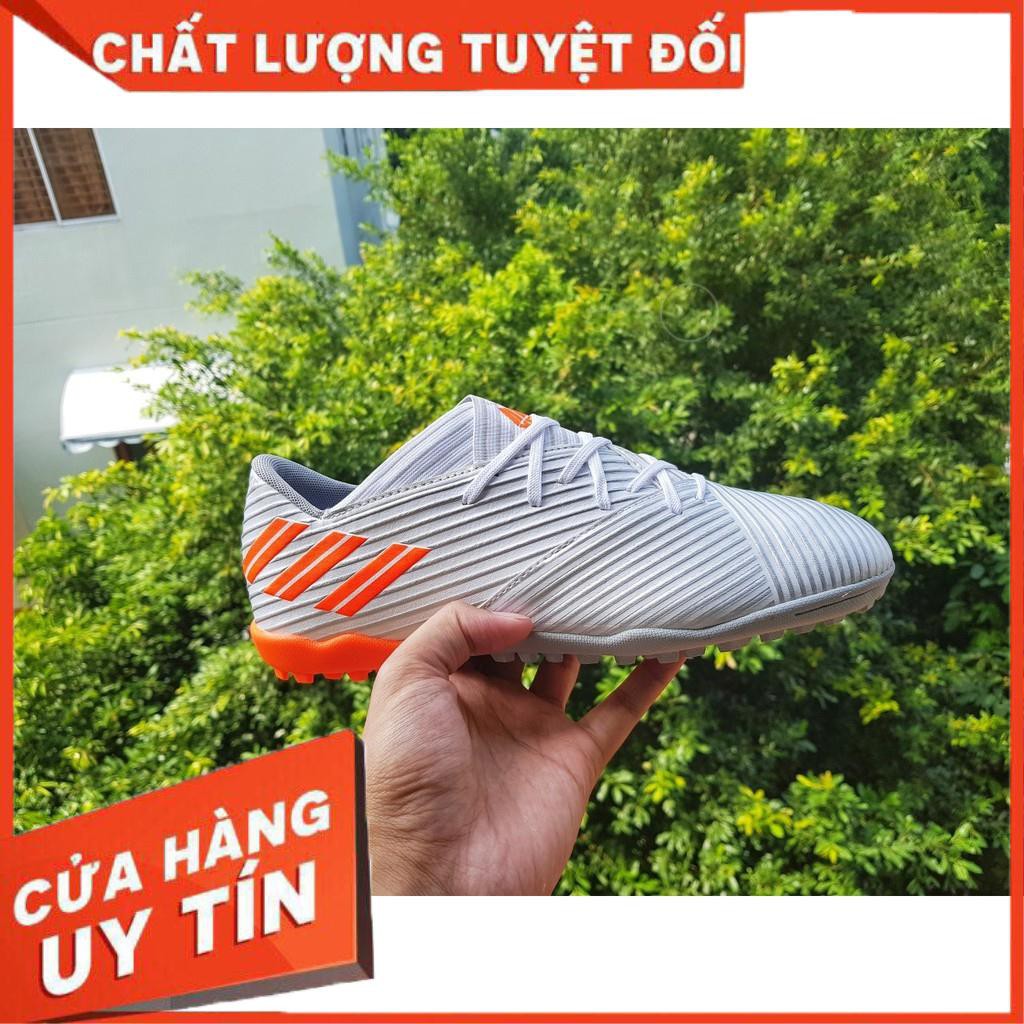Giày đá bóng Messi NEMEZIN hot nhất 2019 - vừa ra mắt - đế cao su - sân nhân tạo - tặng tất