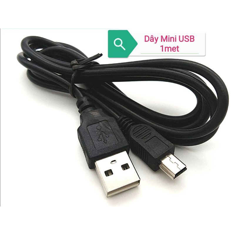 Dây Mini USB 1 đầu A Type đực 1 met